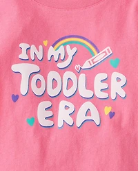 Baby And Toddler Girls Era Graphic Tee