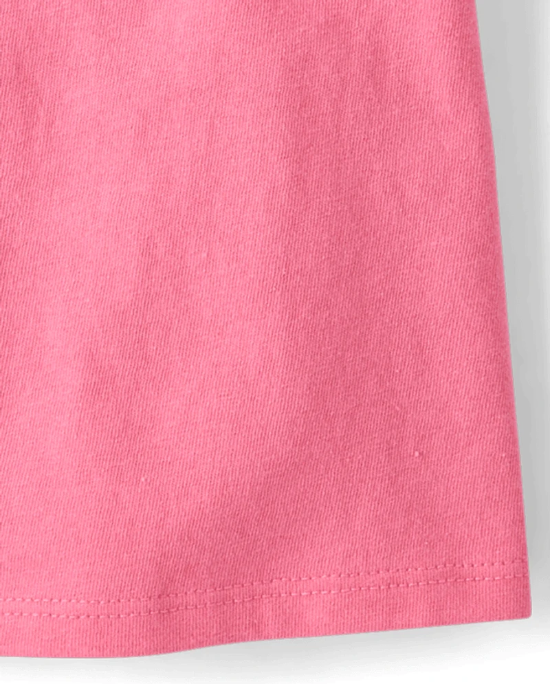 T-shirt graphique pour bébés et petites filles de l'ère des tout-petits