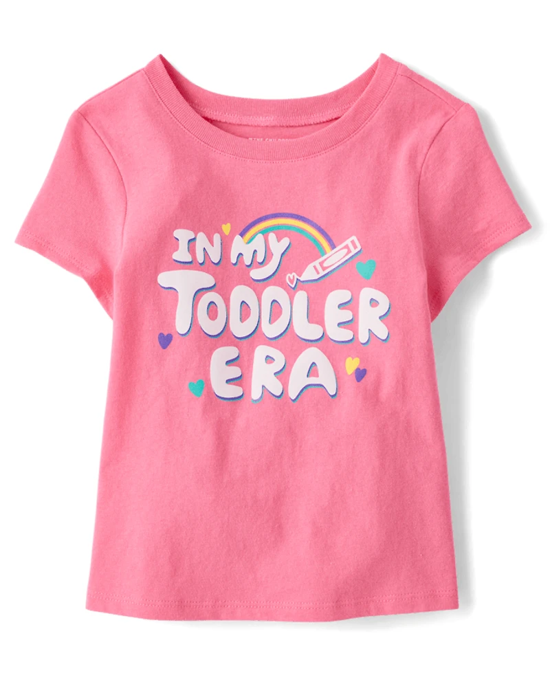 Baby And Toddler Girls Era Graphic Tee