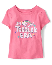 Baby And Toddler Girls Era Graphic Tee
