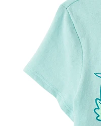 Baby And Toddler Girls Dino Graphic Tee