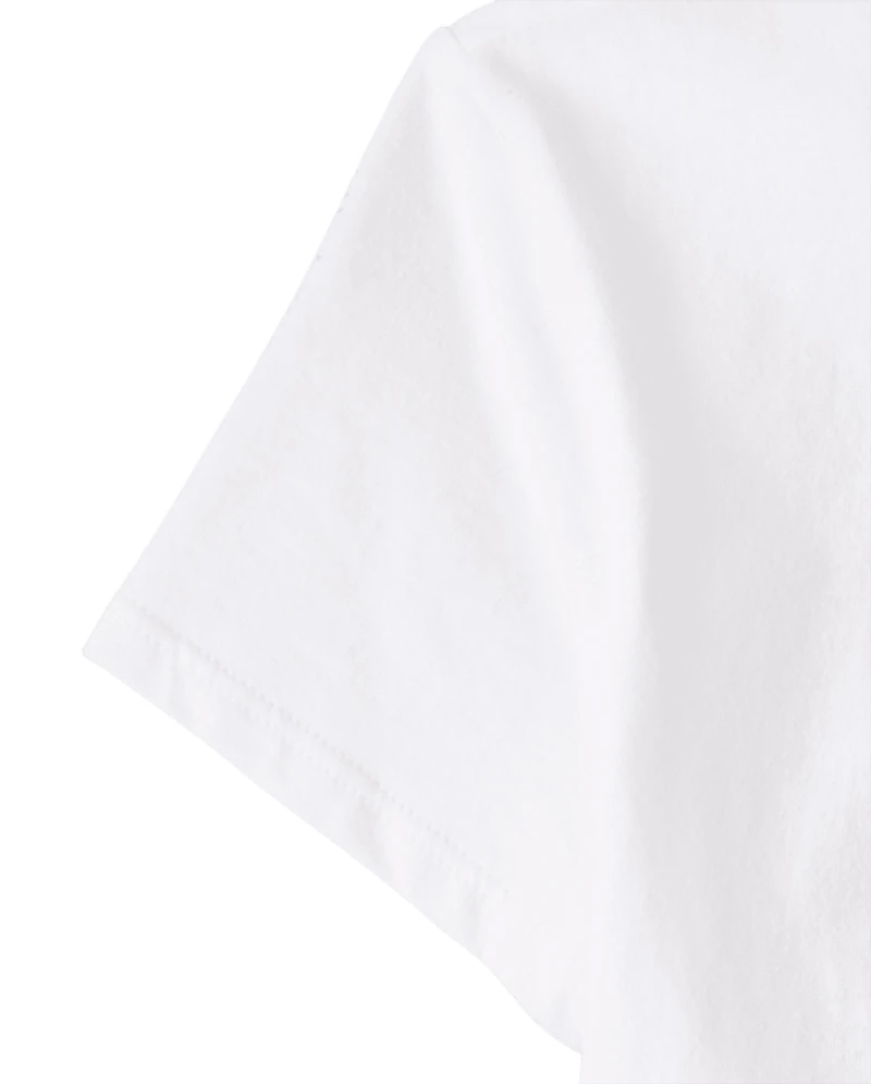 Girls Cat Graphic Tee