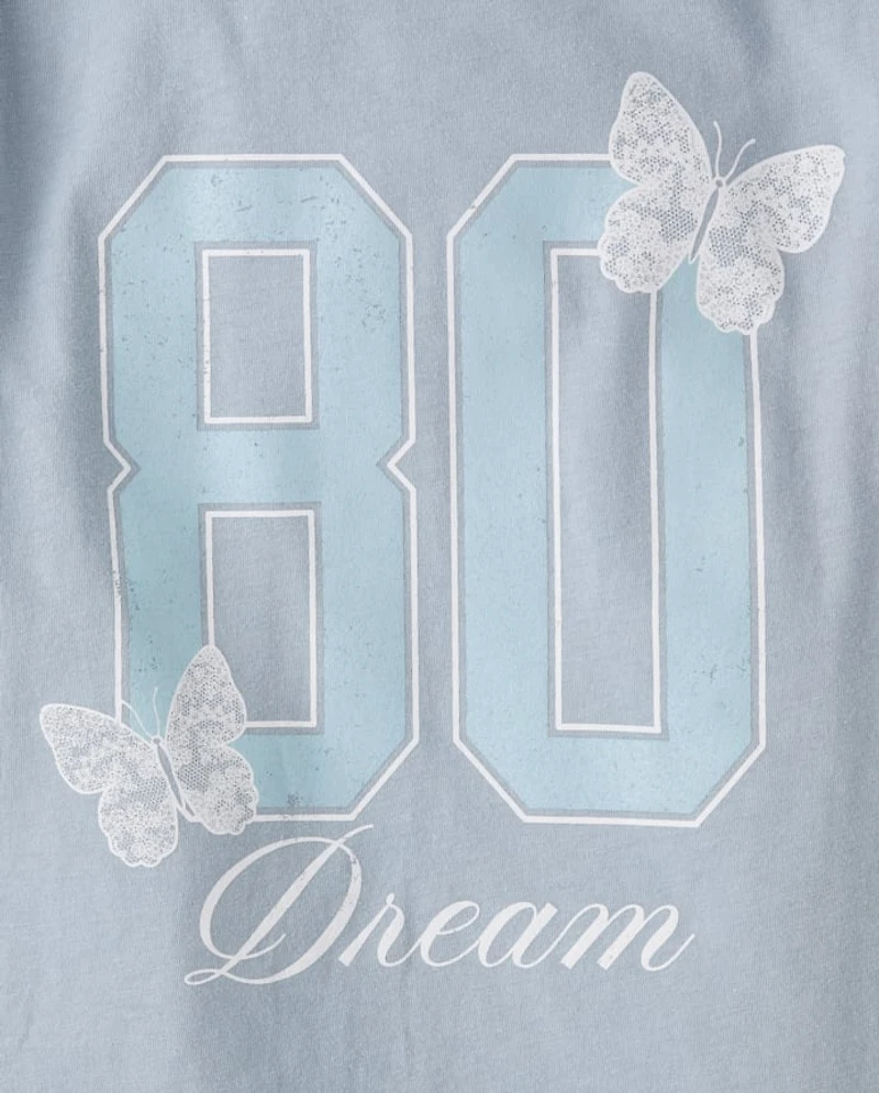 Girls Dream Varsity Graphic Tee