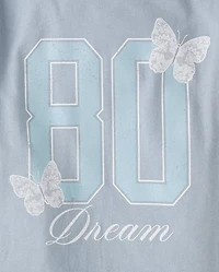 Girls Dream Varsity Graphic Tee