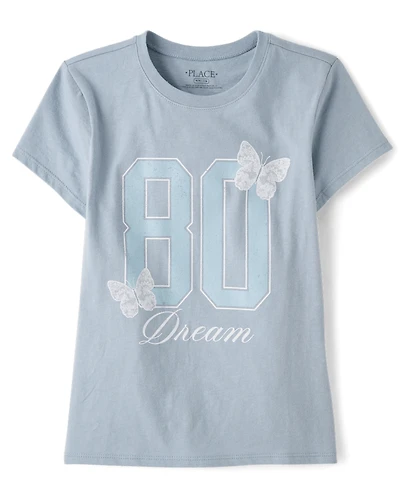 Girls Dream Varsity Graphic Tee