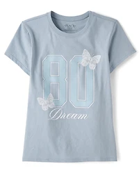 Girls Dream Varsity Graphic Tee