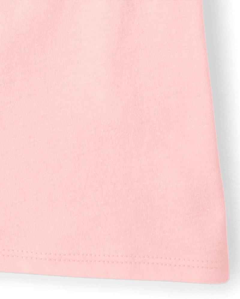 Girls Patches Graphic Tee