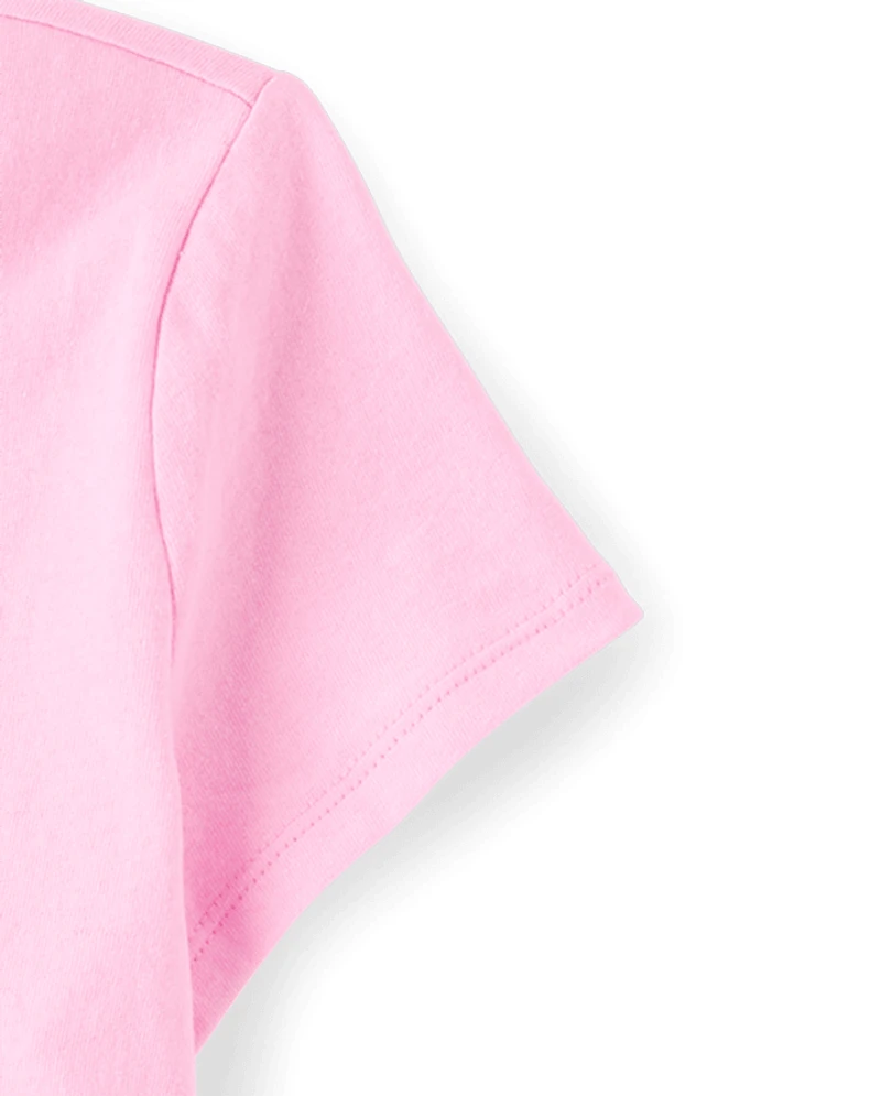 Girls Bow Graphic Tee