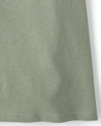 T-shirt graphique à nœud léopard pour filles