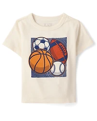 Baby And Toddler Boys Sports Graphic Tee