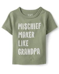 Baby And Toddler Boys Mischief Maker Graphic Tee