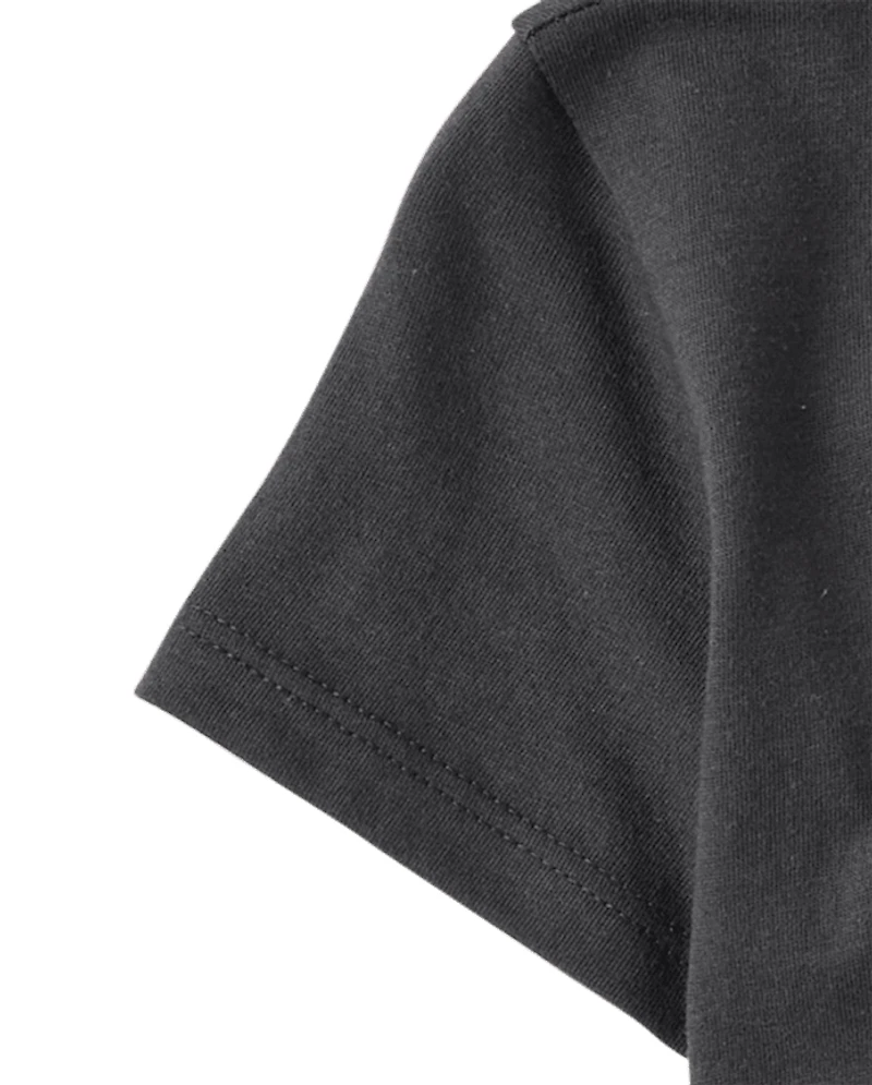 Baby And Toddler Boys Dad's The Real Trouble Maker Graphic Tee