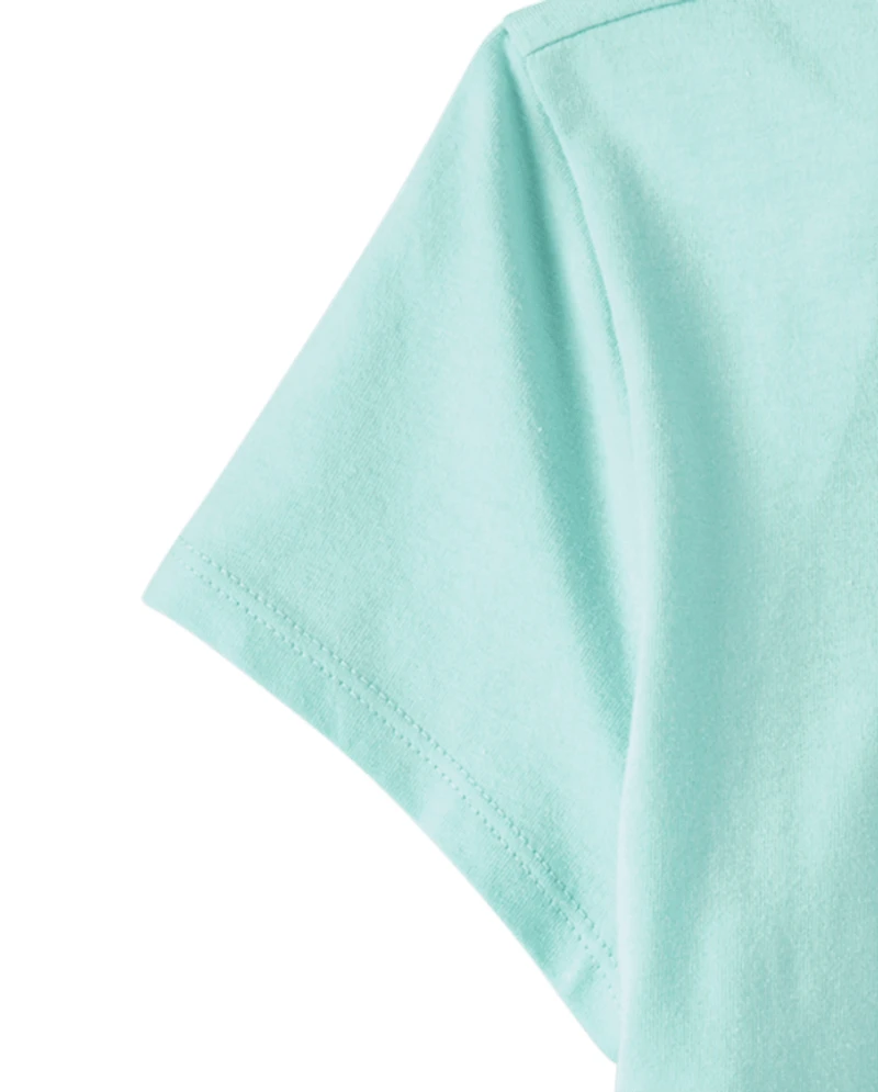 Girls Dog Butterfly Graphic Tee