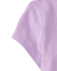 Baby And Toddler Girls Daddy Graphic Tee