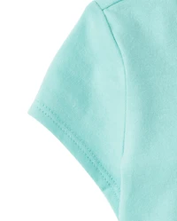 Baby And Toddler Girls Alphabet Graphic Tee