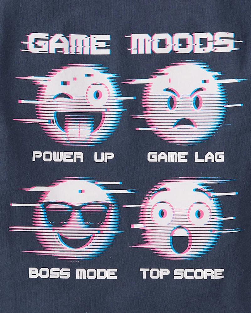 Boys Game Moods Graphic Tee