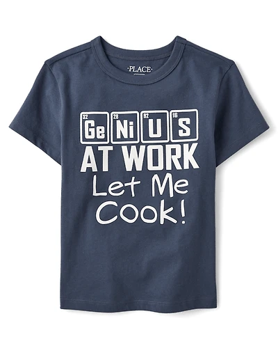 Boys Let Me Cook Graphic Tee