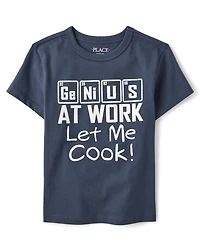 Boys Let Me Cook Graphic Tee