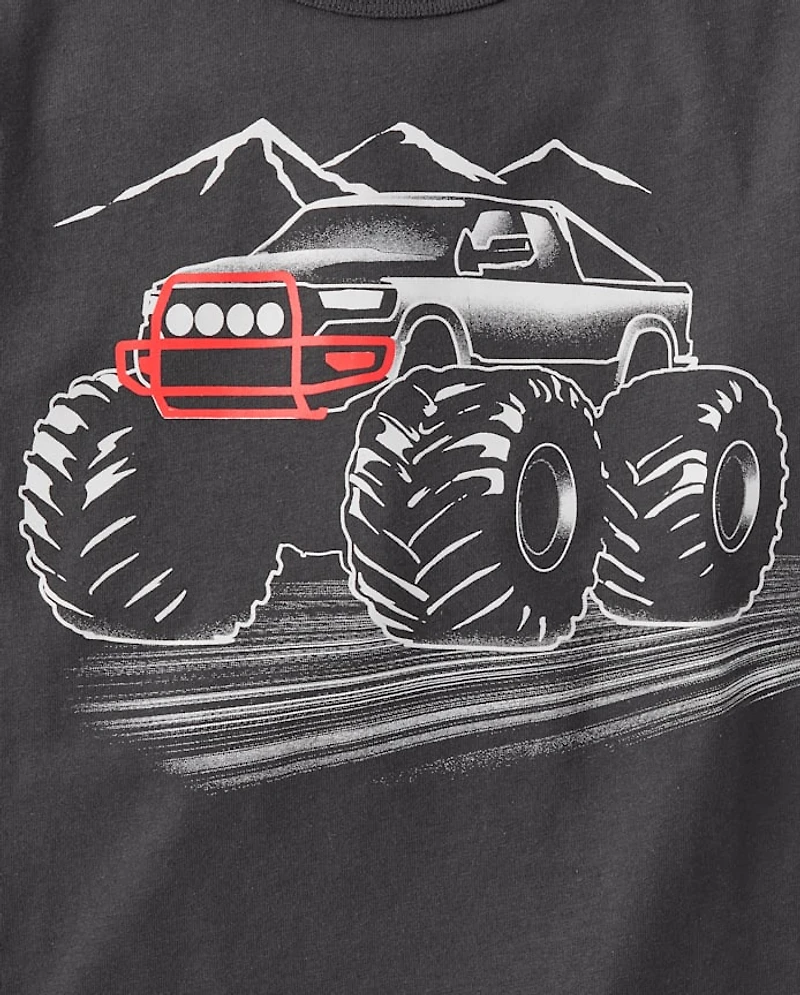 Boys Monster Truck Graphic Tee