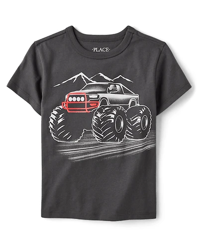 Boys Monster Truck Graphic Tee