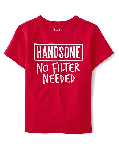 Boys Handsome Graphic Tee