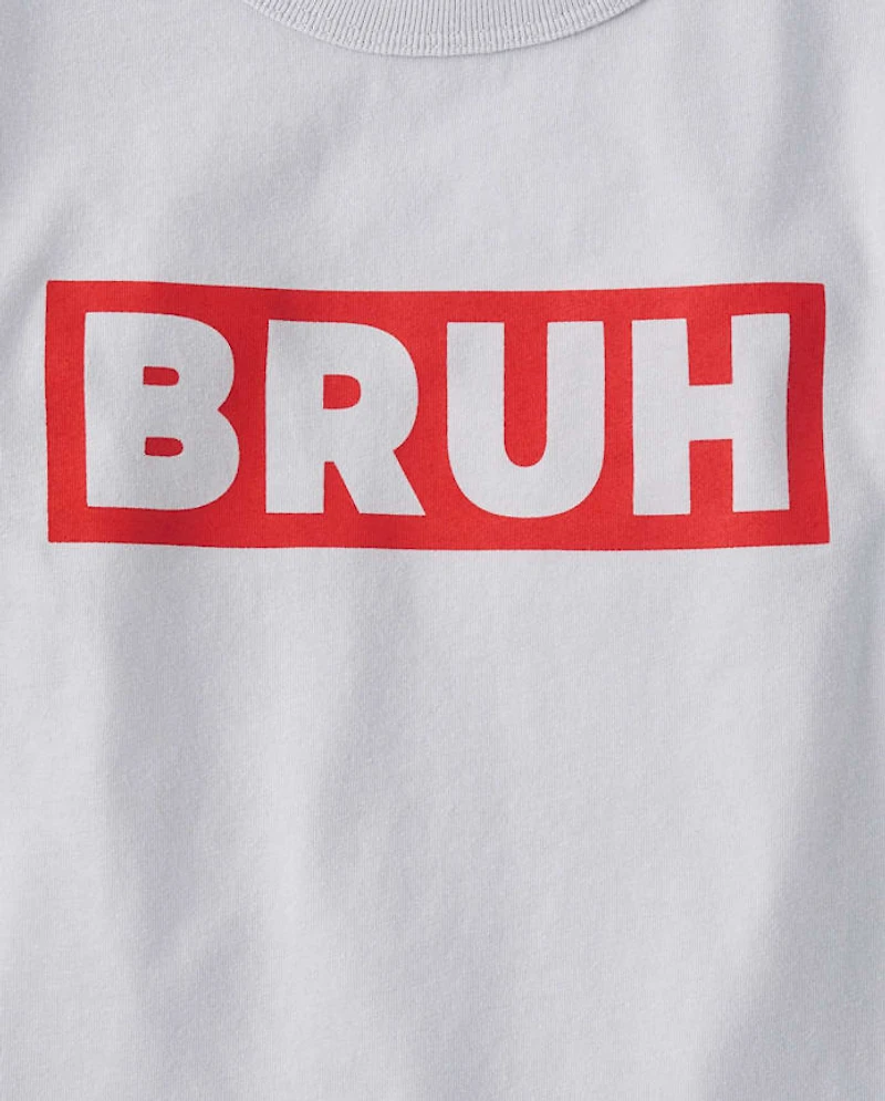 Boys Bruh Graphic Tee