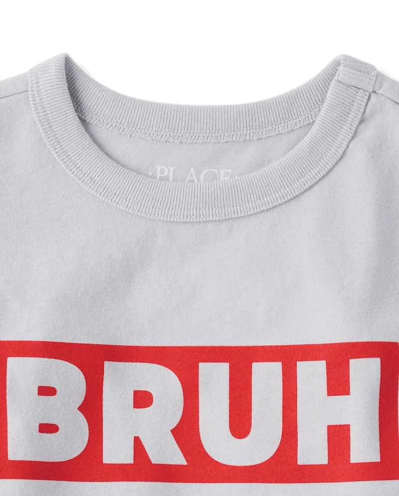 Boys Bruh Graphic Tee