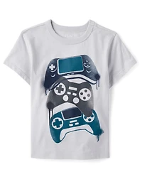 Boys Video Game Controllers Graphic Tee