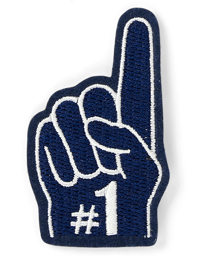 Boys Embroidered Sports Patch 4-Pack