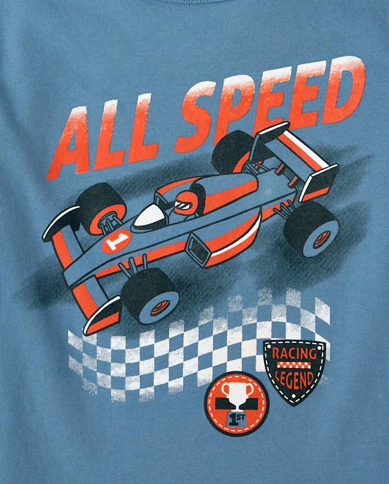 Baby And Toddler Boys Vehicle Graphic Tee 3-Pack