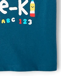 Toddler Boys School First Day Pre-K Graphic Tee