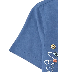 Baby And Toddler Boys School Monster Truck Graphic Tee