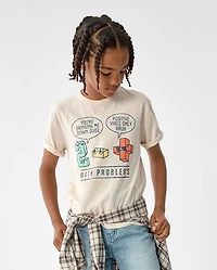 Boys School Math Problems Graphic Tee