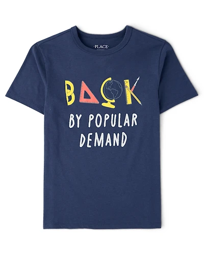 Boys School Popular Demand Graphic Tee