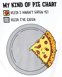 Boys Pizza Chart Graphic Tee