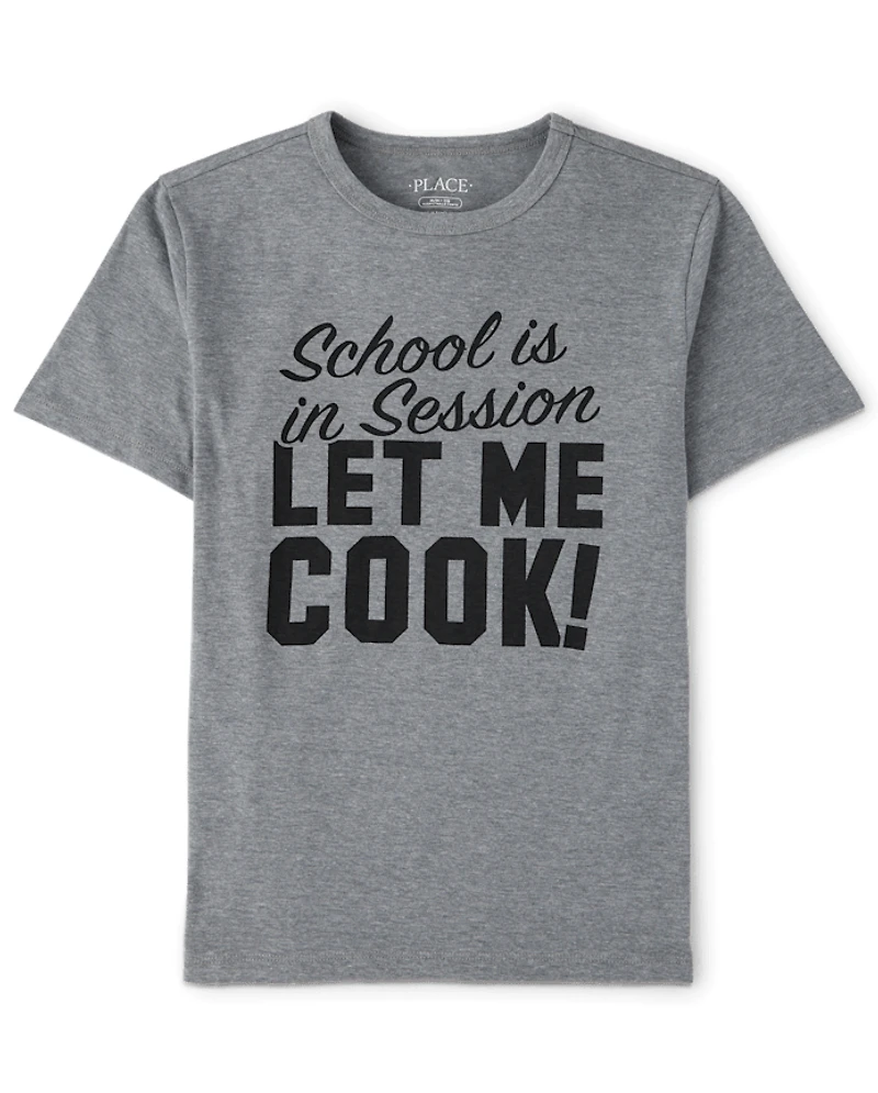 Boys School Let Me Cook Graphic Tee