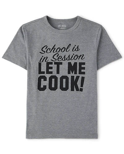 Boys School Let Me Cook Graphic Tee