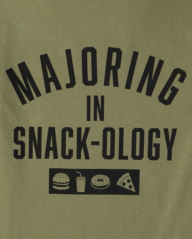 Boys School Snackology Graphic Tee