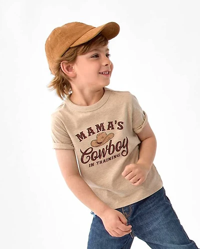 Baby And Toddler Boys Mama's Cowboy Graphic Tee