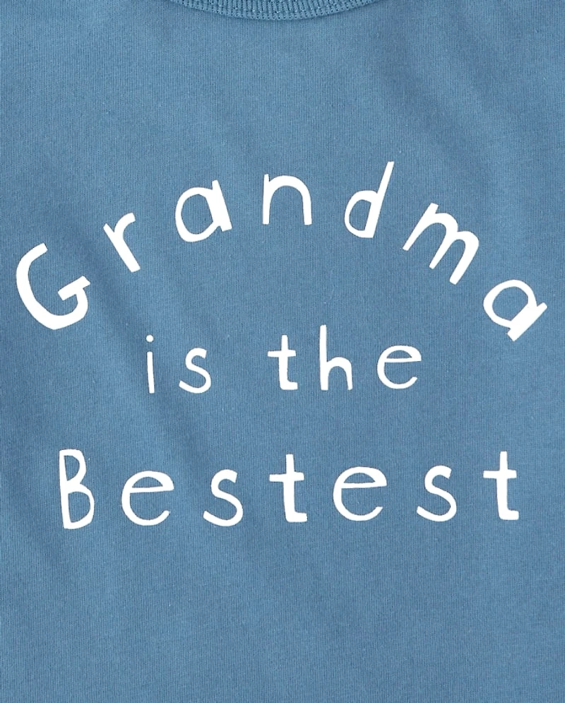 Baby And Toddler Boys Grandma Graphic Tee