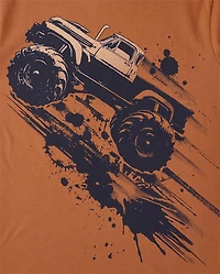 Boys Monster Truck Graphic Tee