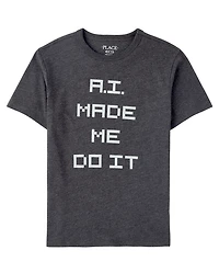 Boys A.I. Made Me Do It Graphic Tee