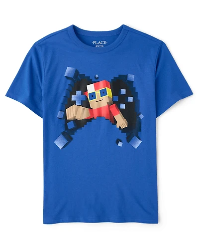 Boys Video Game Controller Graphic Tee