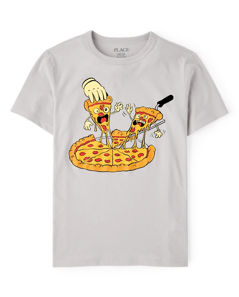 Boys Pizza Graphic Tee
