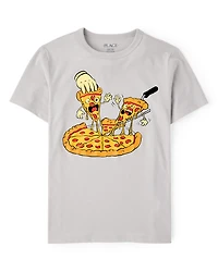 Boys Pizza Graphic Tee