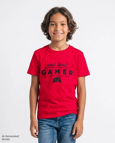 Boys Next Level Gamer Graphic Tee