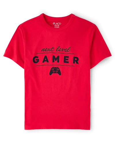 Boys Next Level Gamer Graphic Tee