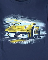 Boys Racecar Graphic Tee