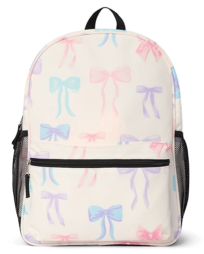 Girls Bow Backpack