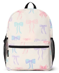 Girls Bow Backpack